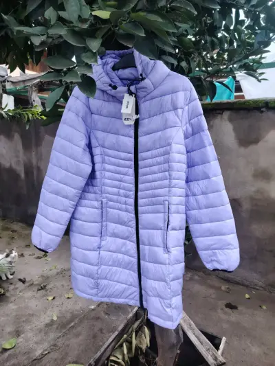 Chaqueta acolchada lila Icono XL - miniatura 3