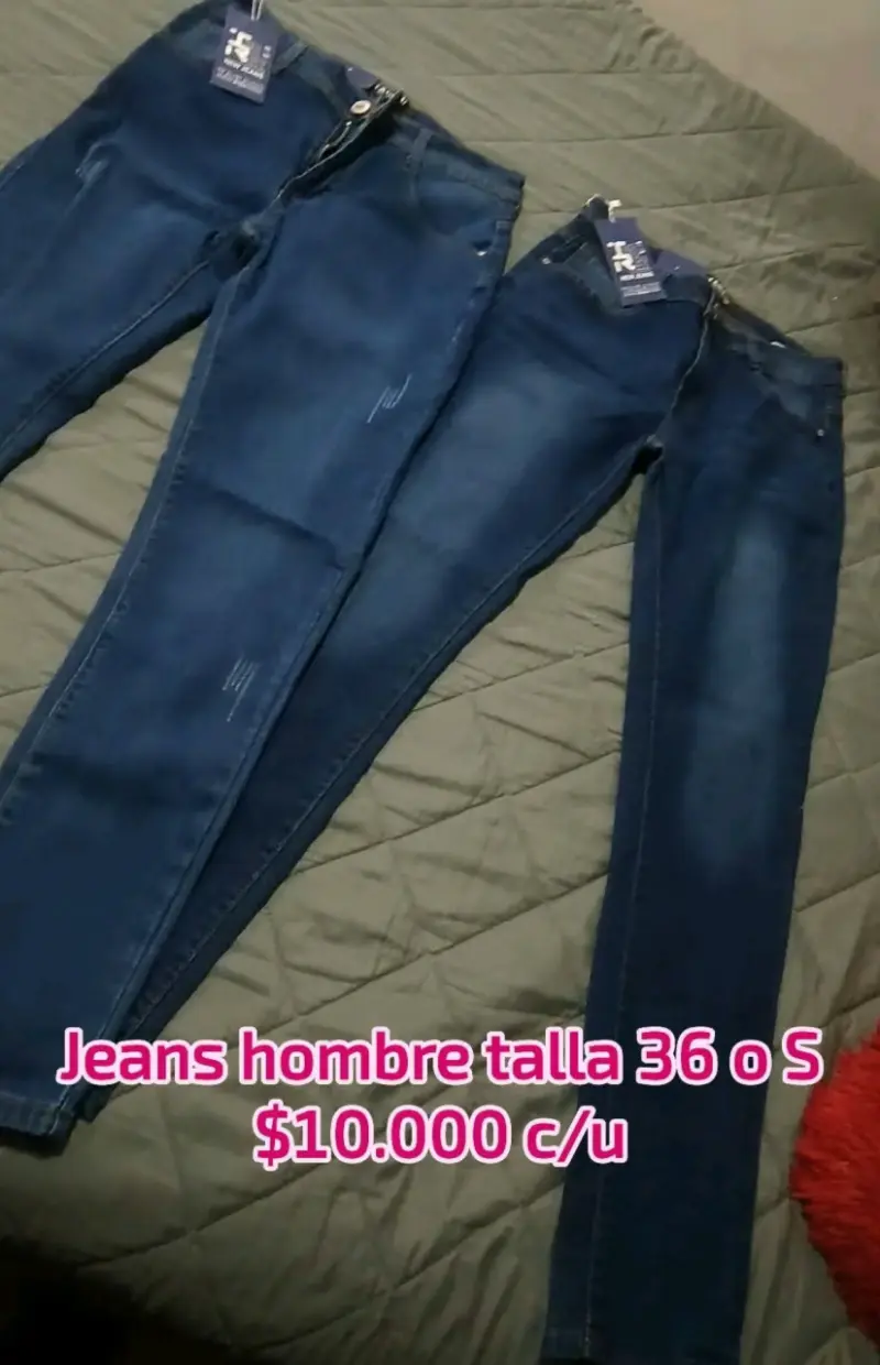 Chaqueta de cuero marrón con rayas blancas - 2