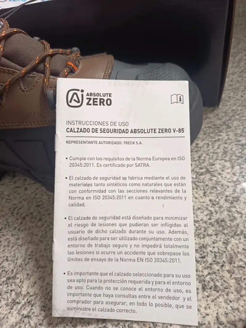 Zapato Seguridad Botas térmicas Absolute Zero T43 - 6