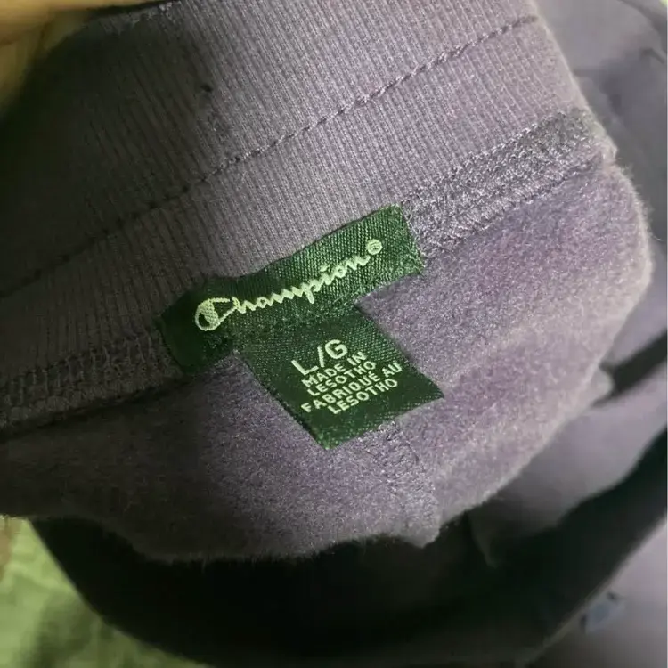 Pantalones deportivos morados Champion para mujer - 2