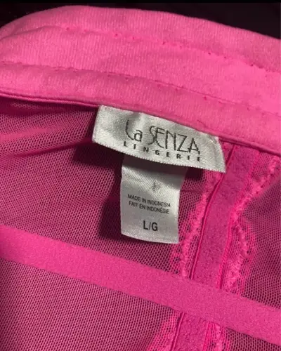 Corset fucsia de encaje La Senza - miniatura 3