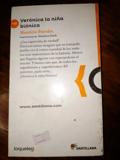Libro 'Verónica la niña biónica' de Mauricio Paredes - miniatura 2