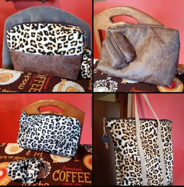 Bolso de cuero negro con detalles trenzados - 3