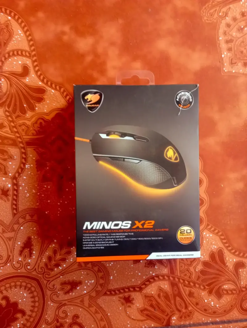 Mouse Gamer Cougar Minos X2 con Iluminación LED - 1