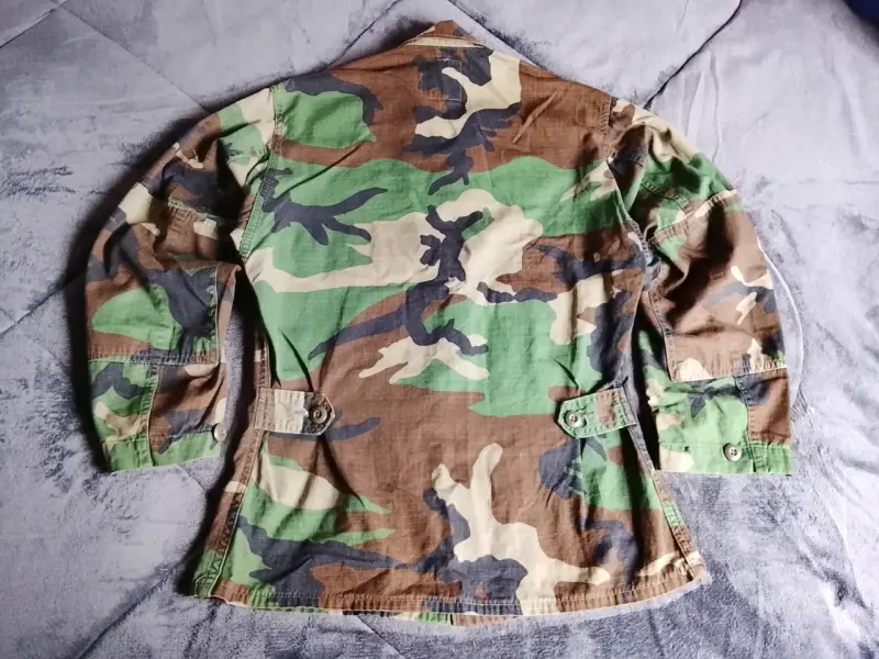 Chaqueta militar Dbu woodland US Air Force vintage - 2
