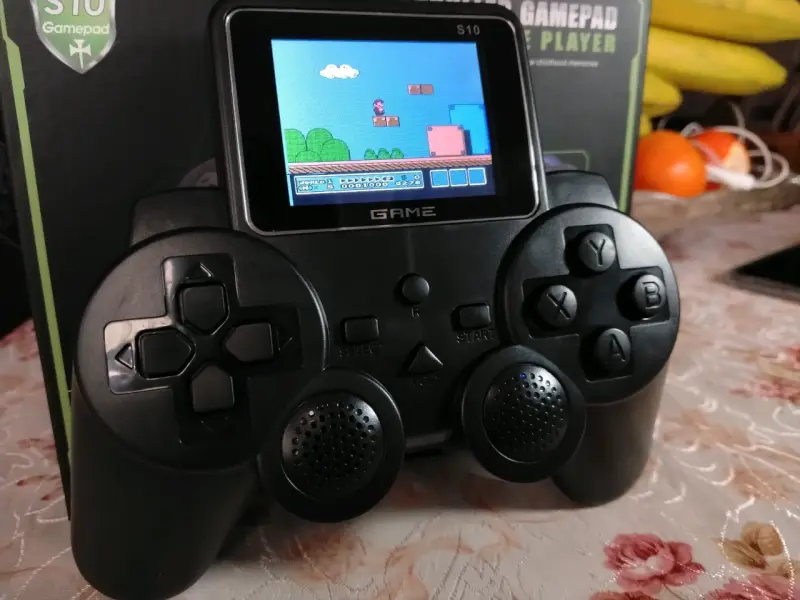 Consola portátil retro S10 Gamepad con pantalla - 1