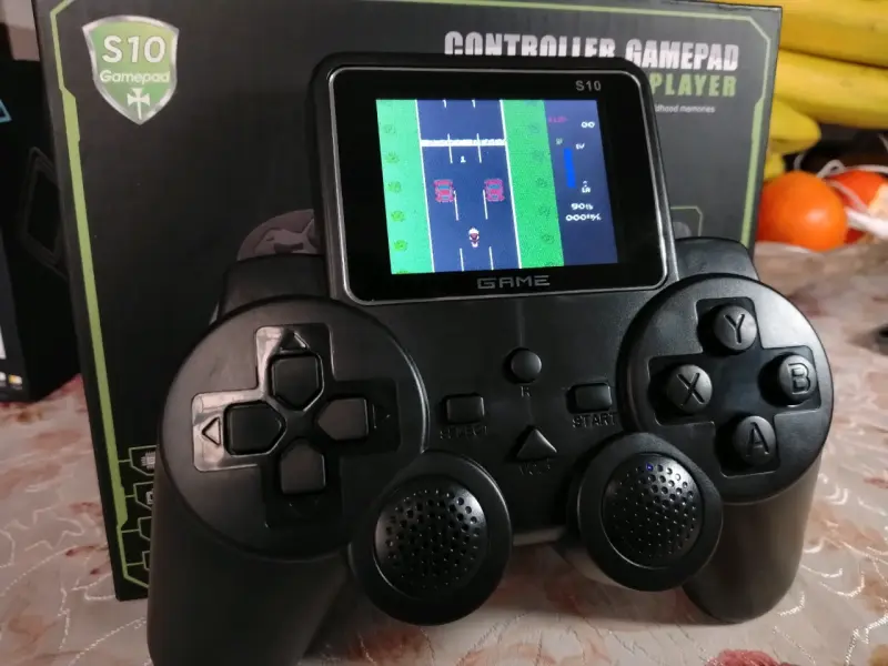 Consola portátil retro S10 Gamepad con pantalla - 3