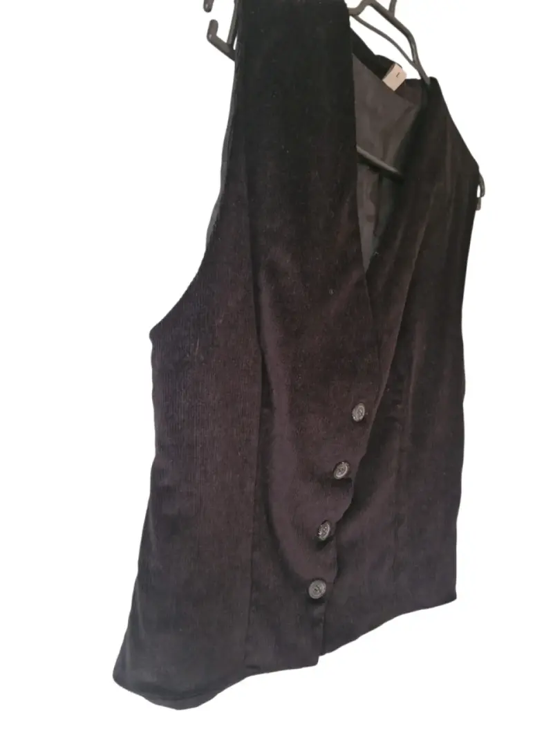 Chaleco de vestir azul oscuro talla L - 2
