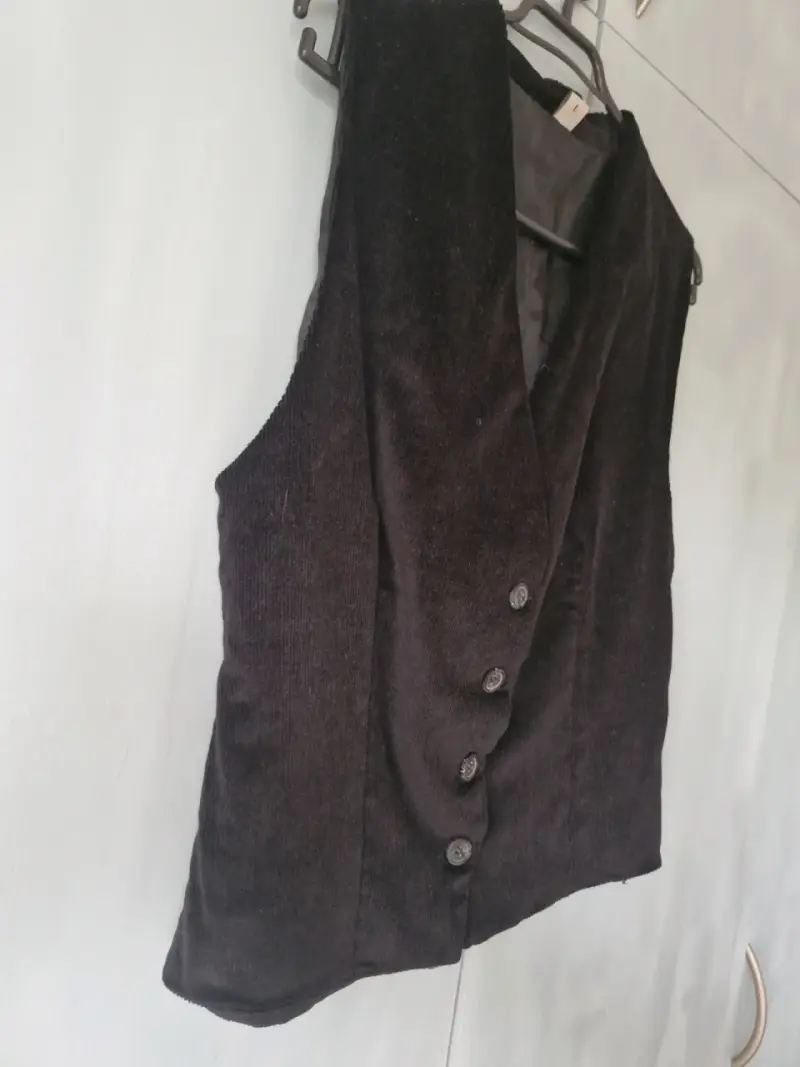 Chaleco de vestir azul oscuro talla L - 6