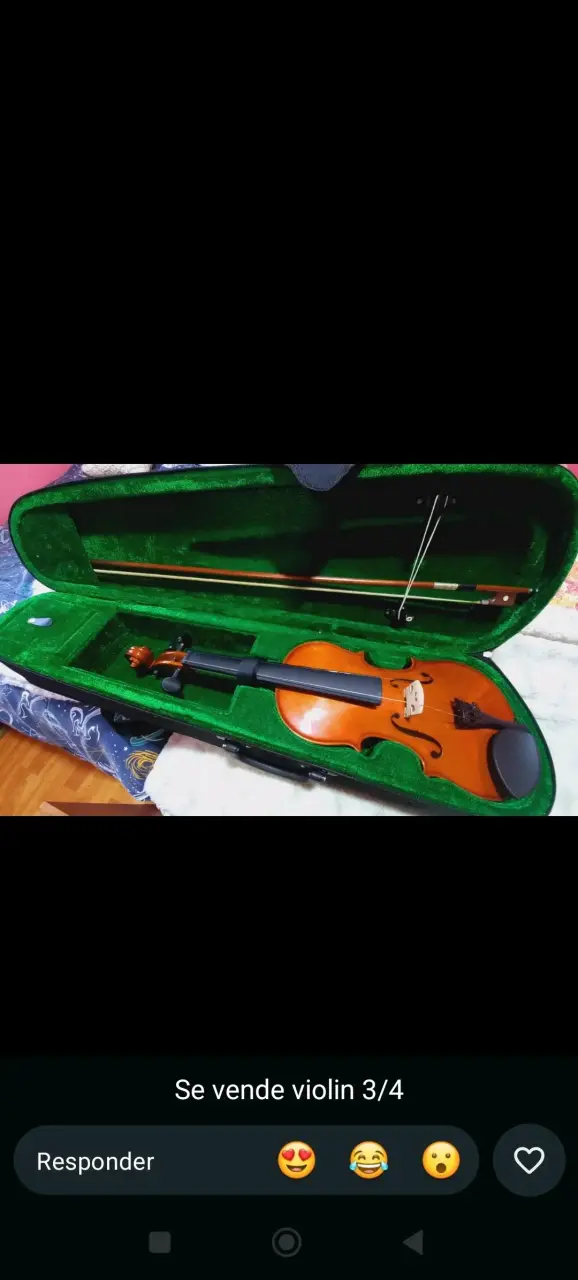 Violín 3/4 con estuche y arco - 1