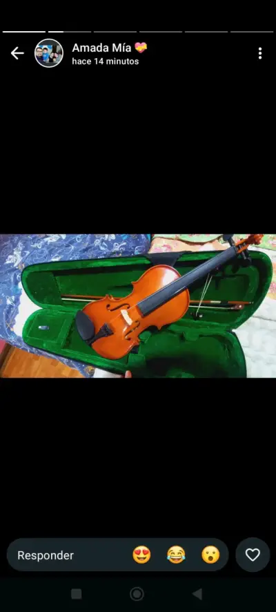 Violín 3/4 con estuche y arco - miniatura 2