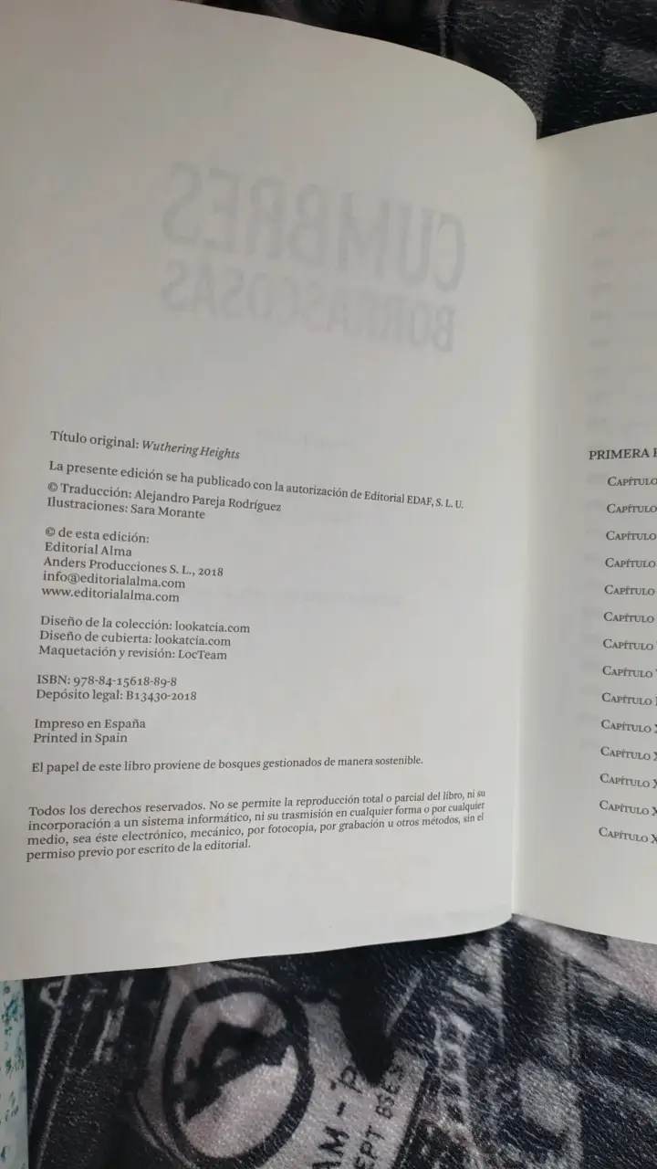 Libro Cumbres Borrascosas de Emily Brontë - 4