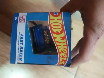 Auto de juguete Hot Wheels Fast Racer azul - miniatura 2