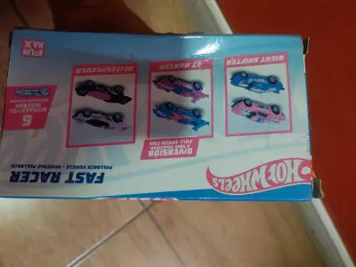 Auto de juguete Hot Wheels Fast Racer azul - miniatura 5