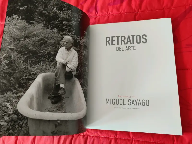 Libro 'Retratos del Arte' de Miguel Sayago - 2