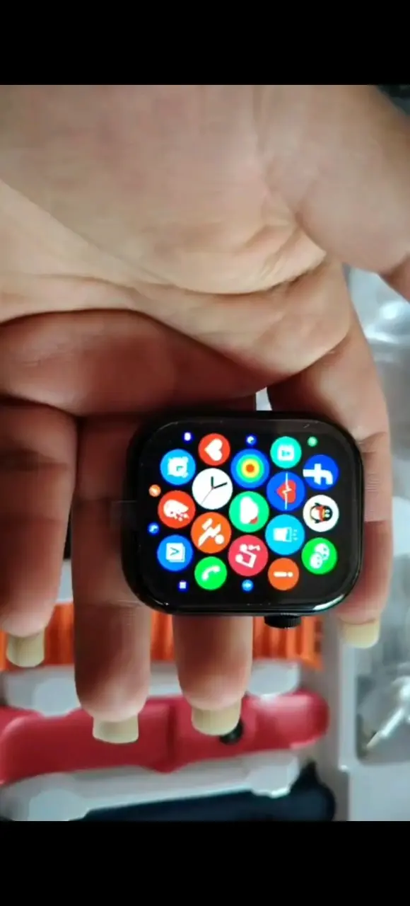 Smartwatch con correas intercambiables y cargador - 3