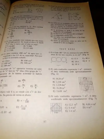 Libro Test de Matemática 3432 Problemas - miniatura 3