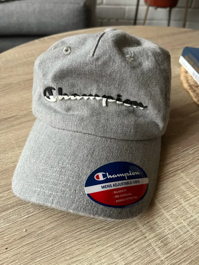 Gorra gris ajustable Champion para hombre - 1