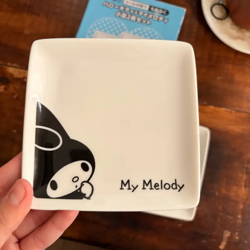 Set de platos Hello Kitty y My Melody - 2