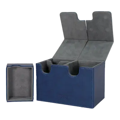Caja para cartas de juego color azul TopDeck - miniatura 1