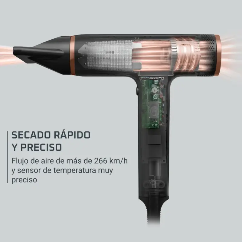 Secador de Pelo Rowenta Negro Nano - 2