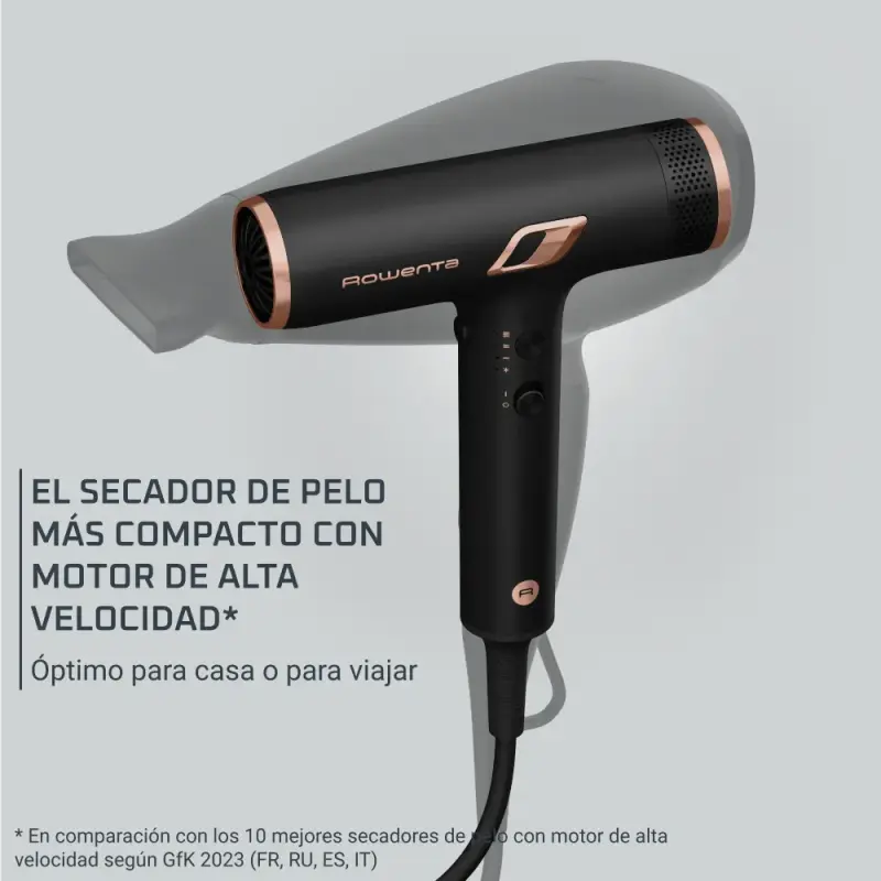 Secador de Pelo Rowenta Negro Nano - 3