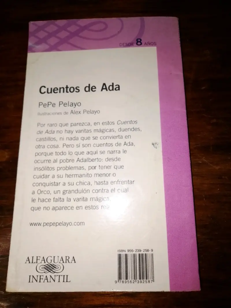 Libro infantil 'Cuentos de Ada' de Pepe Pelayo - 2