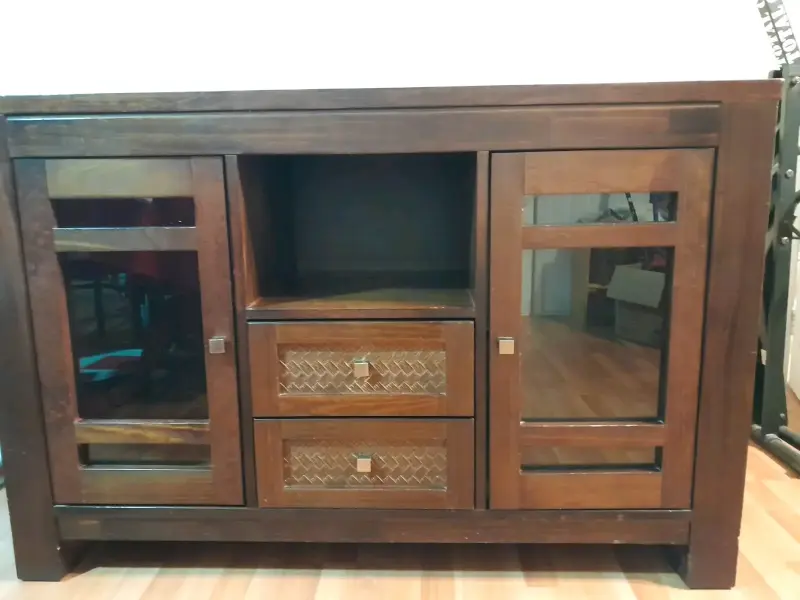 Buffet de madera color canela Magasa Málaga - 3