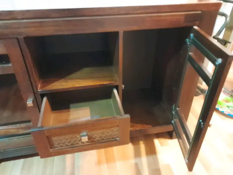 Buffet de madera color canela Magasa Málaga - 4