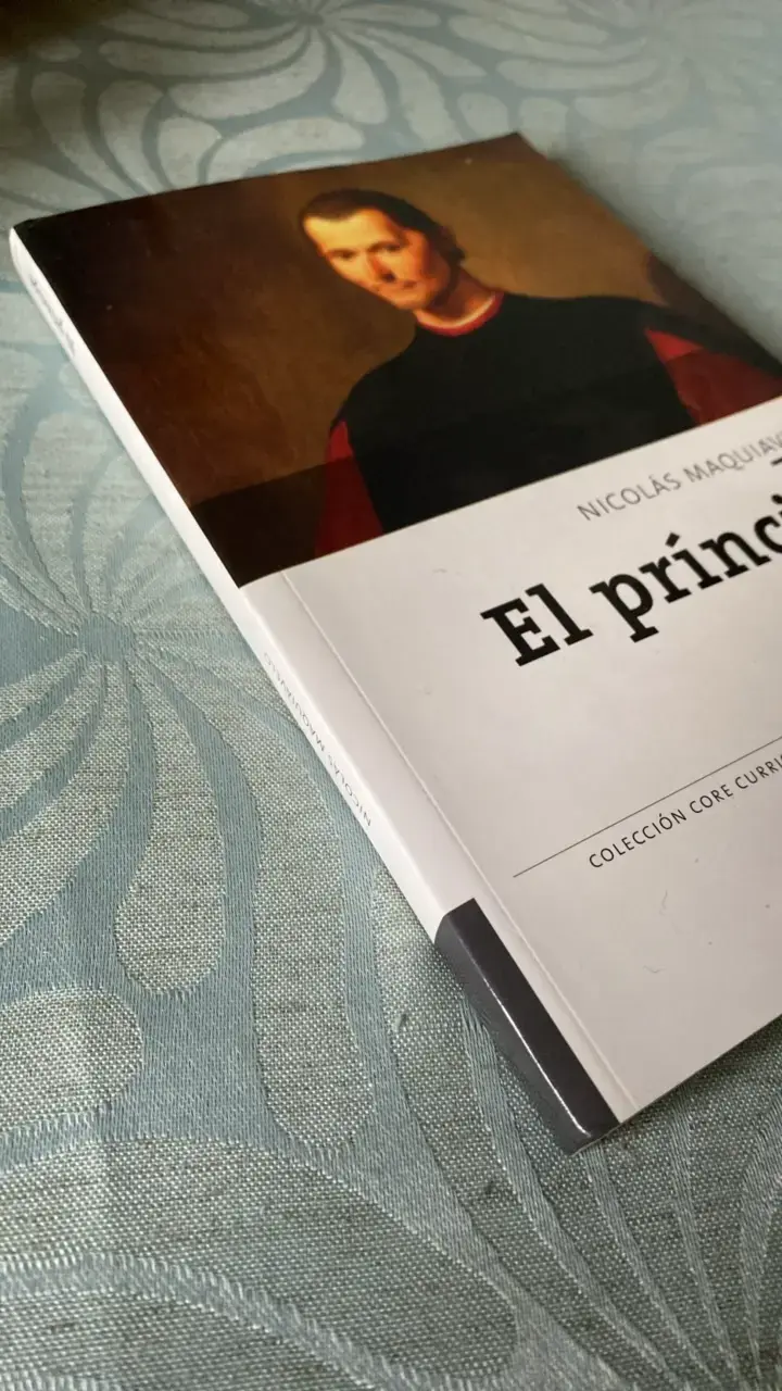 Libro 'El Príncipe' de Nicolás Maquiavelo - 3
