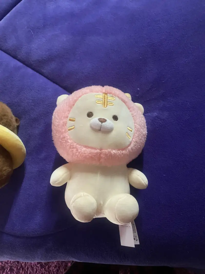 Peluche de león suave y adorable