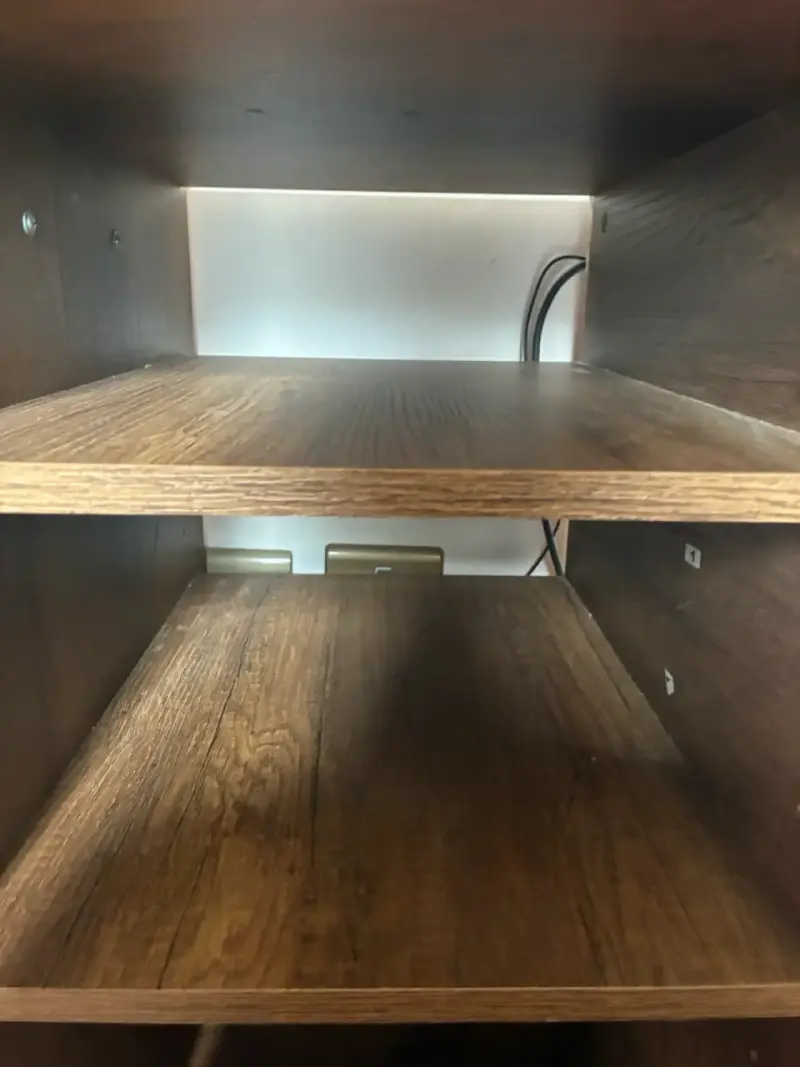 Escritorio de madera plegable - 4