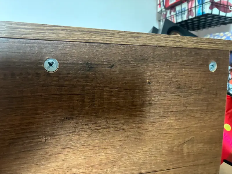 Escritorio de madera plegable - 6