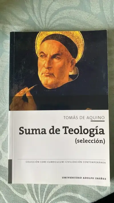 Libro Suma de Teología de Tomás de Aquino - miniatura 1