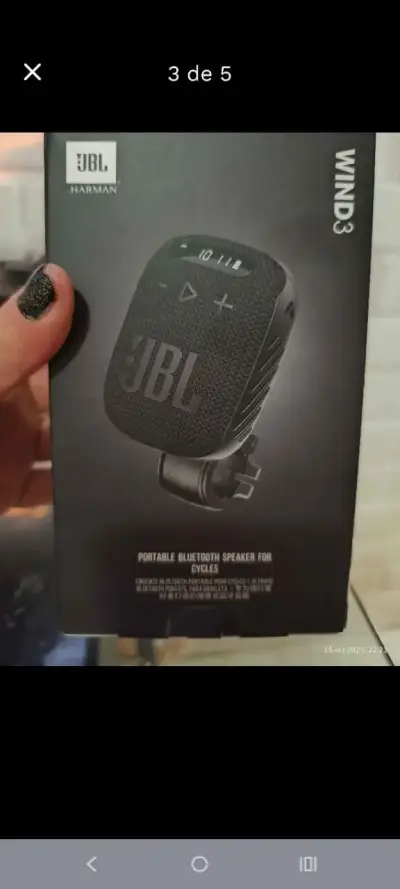 Parlante Jbl WIND 3 para bicicleta - miniatura 3