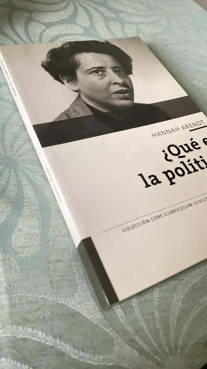 Libro '¿Qué es la política?' de Hannah Arendt - 3