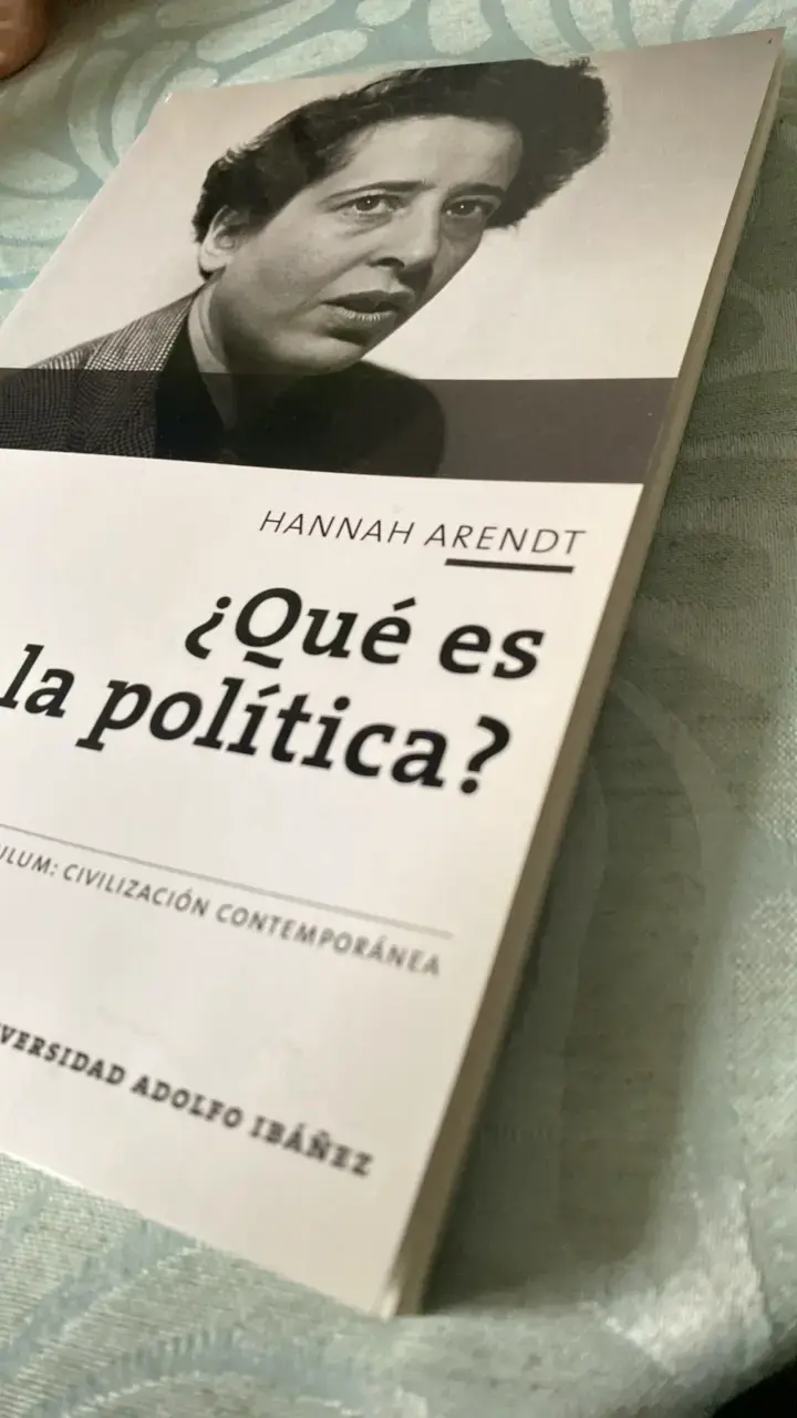Libro '¿Qué es la política?' de Hannah Arendt - 4