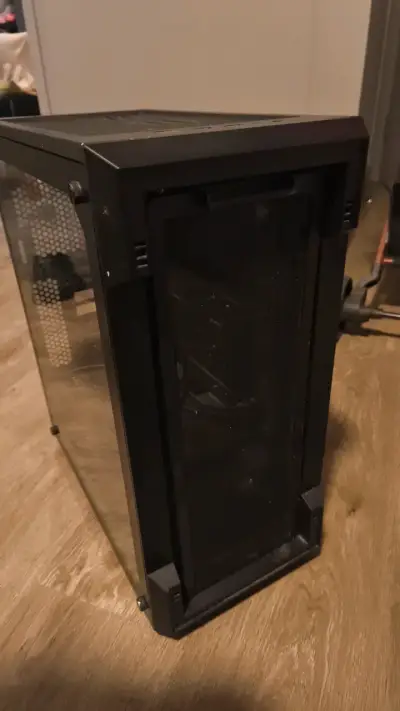 Gabinete CORSAIR cristal templado iCUE 220T - miniatura 1