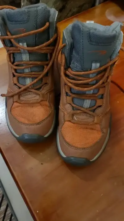 Botas de senderismo para hombre color marrón - miniatura 1
