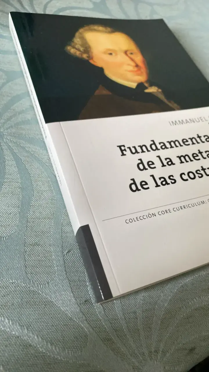 Libro 'Fundamentación de la Metafísica de las Costumbres' de Immanuel Kant - 3