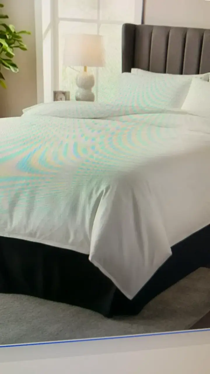 Faldón negro Home Trends cama king - 1