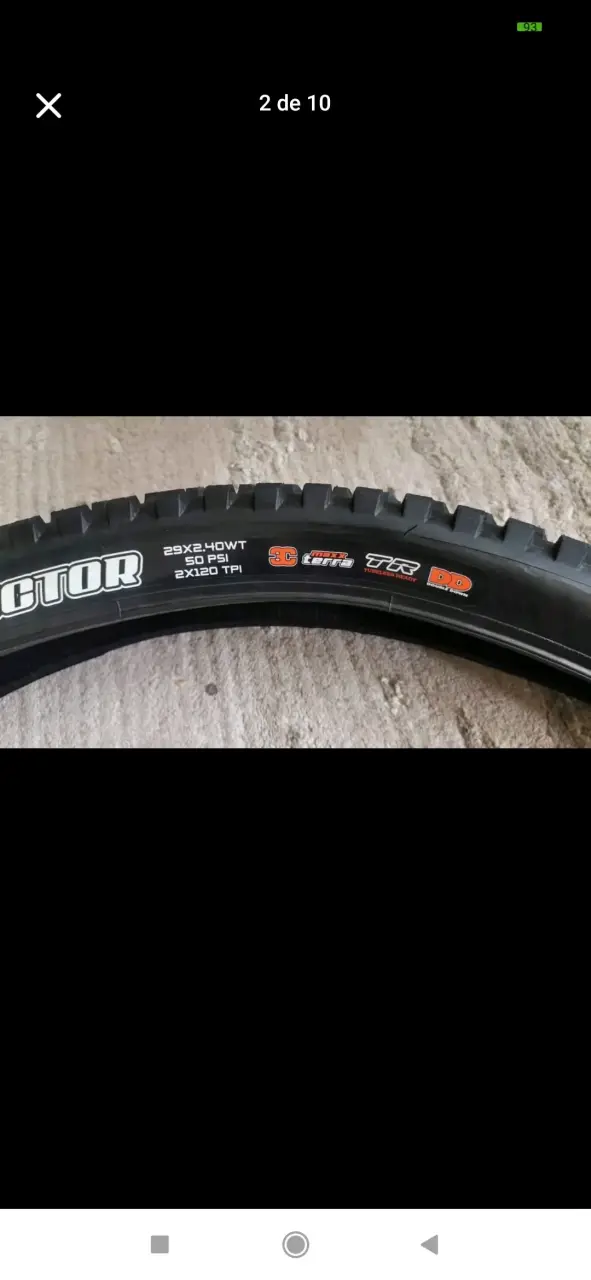 Neumático Maxxis Dissector para bicicleta - 2