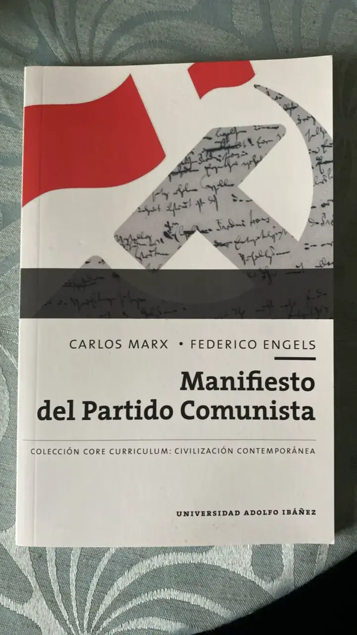 Libro Manifiesto del Partido Comunista de Marx y Engels - 1
