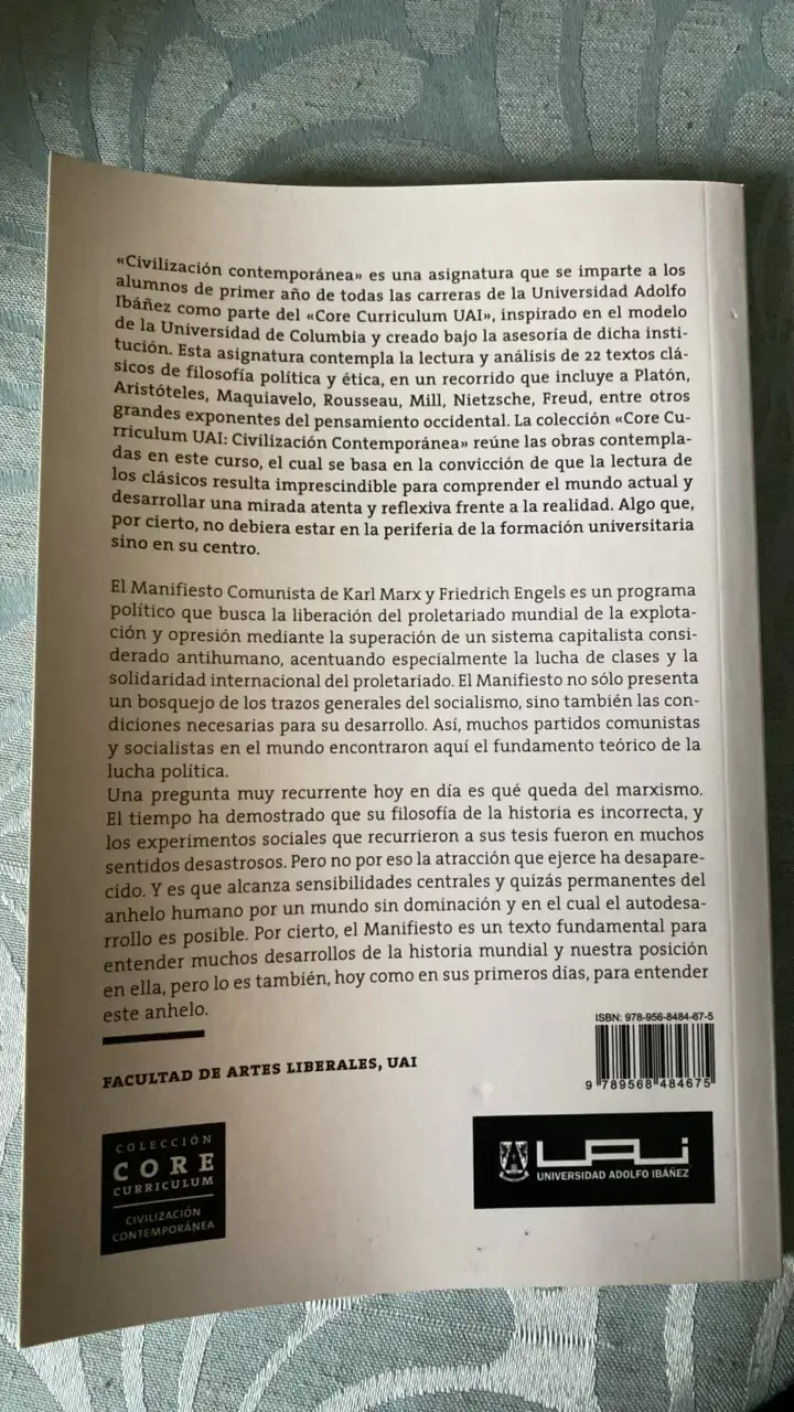 Libro Manifiesto del Partido Comunista de Marx y Engels - 2