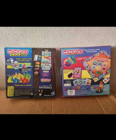 Juegos de Mesa Monopoly Knock Out y Banco Virtual - miniatura 2