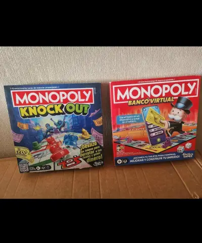 Juegos de Mesa Monopoly Knock Out y Banco Virtual - miniatura 3