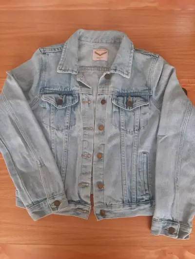 Chaqueta de mezclilla azul claro Umbrale - miniatura 1