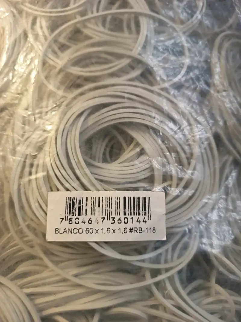 Bolsa de elásticos de 1000g para billetes - 2