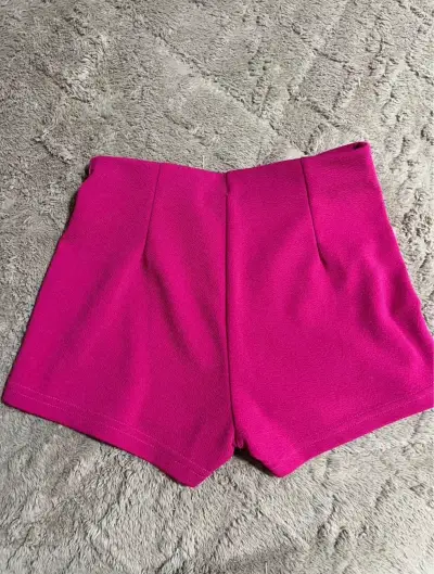 Falda short fucsia para mujer - miniatura 3
