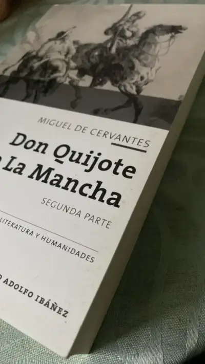 Libro Don Quijote de La Mancha Segunda Parte - miniatura 4
